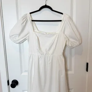Astr The Label Womens White Milkmaid Maxi Dress Size M Coquette Cottagecore Soft thumbnail 2
