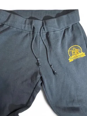 PacSun Women Black Sweatpants with Yellow Logo thumbnail 4
