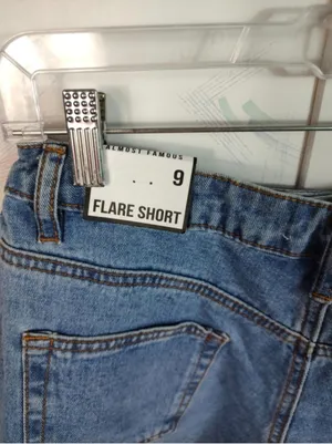 Almost Famous Flare Jean Shorts NWT thumbnail 7