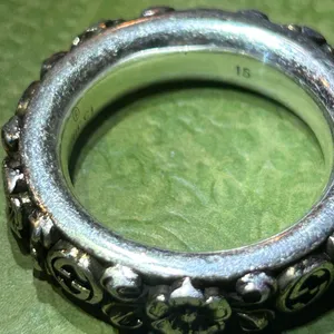 Gucci Interlocking G Flower Ring Ag925 thumbnail 5