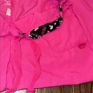 Divine curves nurses scrub pants size 2X Bright Pink thumbnail 4