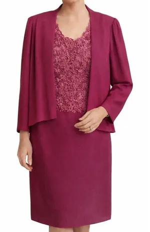 Ursula of Switzerland vintage pink lace cape dress 6 thumbnail 1