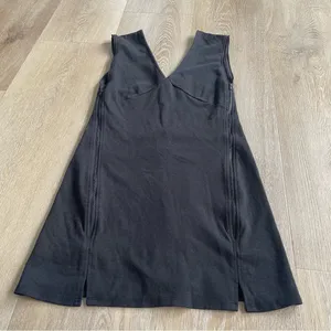 Free People Oslo Dual Side Zipper Stretch Ponte Shift Dress thumbnail 1