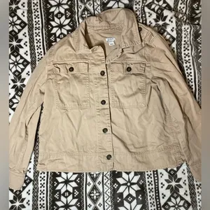 J Crew safari shirt jacket Small thumbnail 1