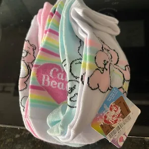 Care Bears Rare Set of 5 crew socks thumbnail 1