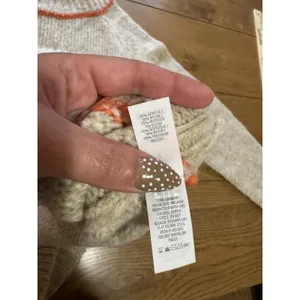 NWT Aerie Knit French Bulldog Sweater Women Size Medium Stretch Soft Fall Comfy thumbnail 8