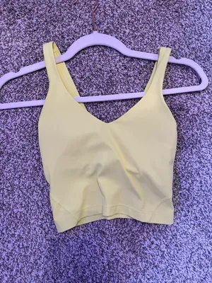 Lululemon Neon Yellow Align Tank thumbnail 1