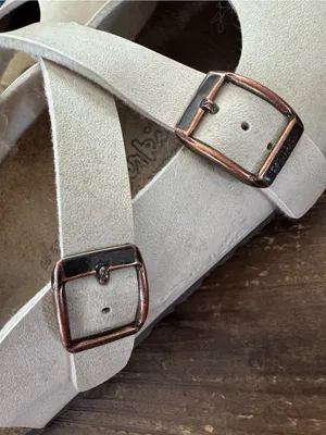 Birkenstock Birki's Dorian BF in Champagne Cream thumbnail 6