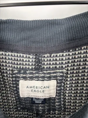 American Eagle v neck xs oversized pullover thumbnail 2
