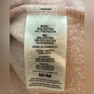 Champion Women's Light Pink Hoodie thumbnail 6
