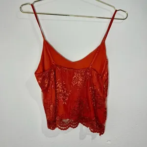 🆕 Heart Hips Rust Colored Lace Tank thumbnail 6