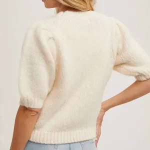 & Other Stories Puff Short Sleeve Top Size Medium thumbnail 3