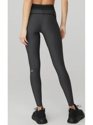 Alo Airlift High-Waist Suit Up Leggings Anthracite Black Hi-Rise Waisted Tights thumbnail 3