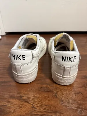 Nike‎ Blazer Low Platform Sneakers Sail Gray Streetwear Suede thumbnail 4