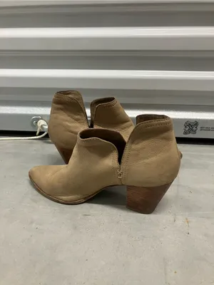 Frye Jennifer Suede Ankle Stacked Heel Booties thumbnail 5