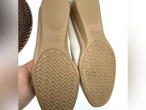LiftStride Womens Shoes Beige Mini Wedge Loafer Slip On Size 10W thumbnail 7