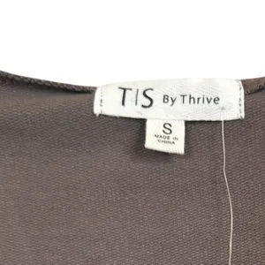 TS by Thrive NWT Taupe Women's V Neck Hoodie Size Small thumbnail 8