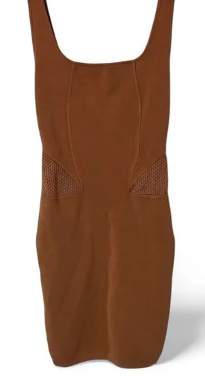 💐ZARA Knit Fitted Mini Dress Size XS thumbnail 1