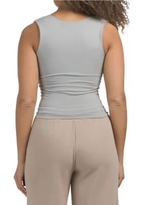 Intimately Free People Clean Lines Muscle Cami in Heather Gray M/L NWT thumbnail 2