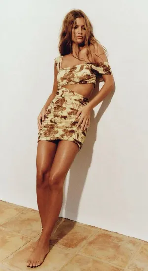 Zara cut out mini dress thumbnail 1