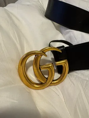 Gucci Belt Black Leather thumbnail 2