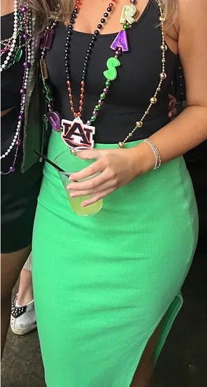 Princess Polly Green Skirt thumbnail 2