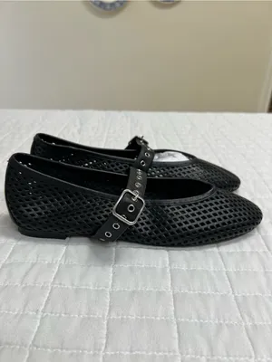 Madewell The Remy Mary Jane Flat in True Black Size 7.5 thumbnail 5