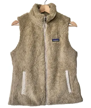 Patagonia Los Gatos Fleece Vest M Full Zip El Cap Khaki women’s thumbnail 1