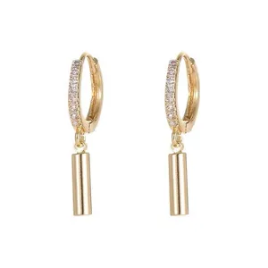Metal Bar Dangle Drop Earrings for Women thumbnail 1