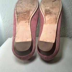 Cole‎ Haan Pink Suede Leather Driving Moccasins Loafers Women's Size 8 AA thumbnail 9