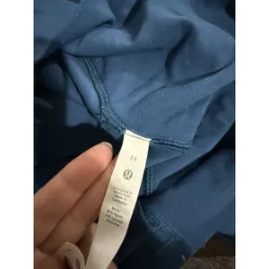 Lululemon Women's Blue Crop Align Leggings Sz 14 Yoga Gym thumbnail 9