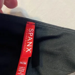Spanx faux leather moto leggings. Medium thumbnail 6