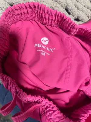 Amazon pink scrub pants thumbnail 3