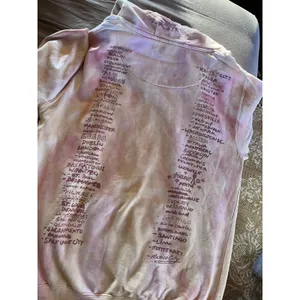 Shawn Mendes The Tour Concert Sketch II Tye Die Hoodie Size Medium Very Soft thumbnail 11