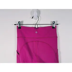 Lululemon Invigorate High Rise Leggings Pockets Size 4 Pink Yoga Workout Gym thumbnail 6