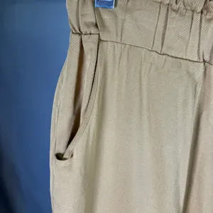 Shinestar L Women's‎ Tan Joggers Lightweight Drawstring Waist Casual Pants thumbnail 2