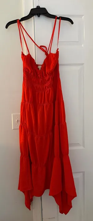 Maxi dress Red thumbnail 1