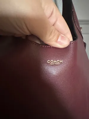 Coach Brooklyn Shoulder Bag 28 - Merlot - Like New! thumbnail 5