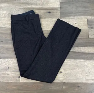 Express Brown Metallic Thread Pants Size 4 Slim Modern Fit thumbnail 1