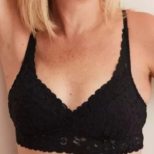 Aerie black push up bralette thumbnail 1