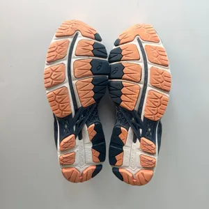 Asics Gel-Kayano 24 Running Sneakers Shoes Blue Orange T799N Women 9 thumbnail 7