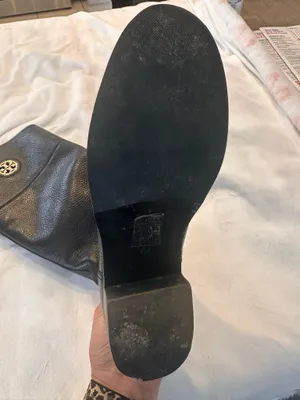 Tory Burch Pebbled Leather Riding Boots  thumbnail 2