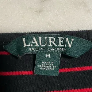 Ralph Lauren Black and Red Striped Top‎ thumbnail 2