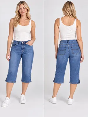 Sonoma Life + Style Denim Capris Size 8 thumbnail 5