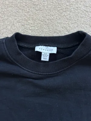 Topshop Cropped Crewneck Sweatshirt thumbnail 2