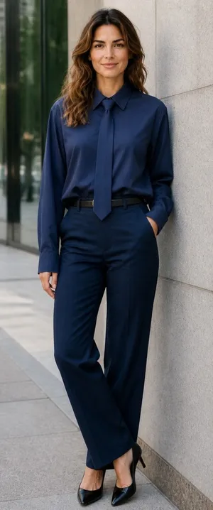 ZARA Women’s Blue Button Down Shirt Size S Long Sleeve Collared Top thumbnail 1