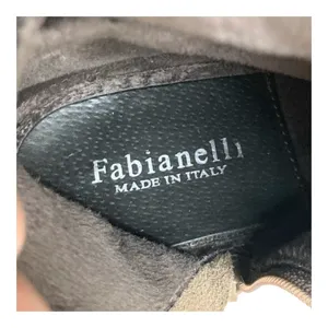Fabianelli Premium Italian Suede Over-The-Knee Taupe Boots Women's Size 9/9.5 thumbnail 7