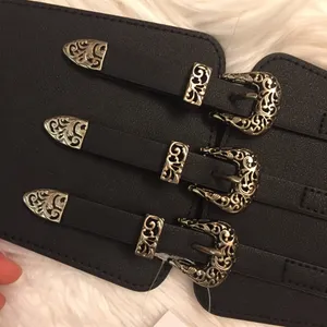 Bp western style buckle stretchy belt. S/m thumbnail 4