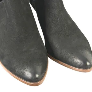 Frye Reina Cutout Ankle Boots Black Leather Western Pointed Toe Women's‎ 7.5 thumbnail 9