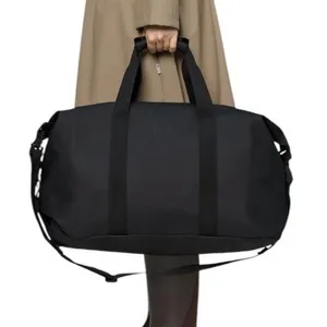 NWT Rains Waterproof Hilo Weekend Duffle Bag W3 14200 Black thumbnail 1